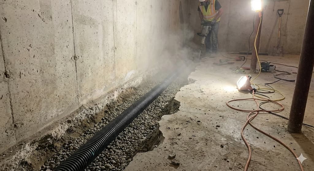 Basement Drainage Services in Boise