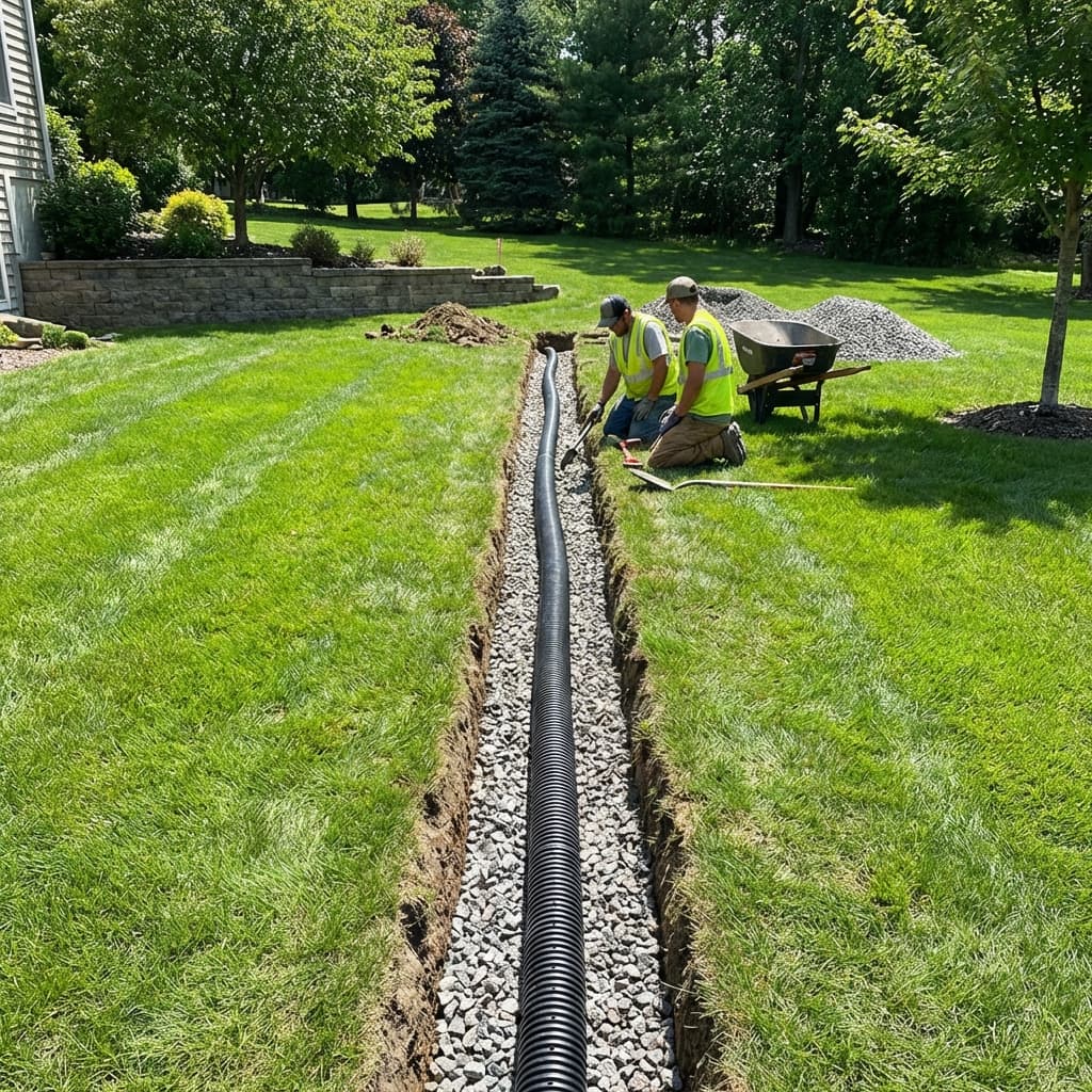 French Drain Installation Process in Boise: Step-by-Step Guide