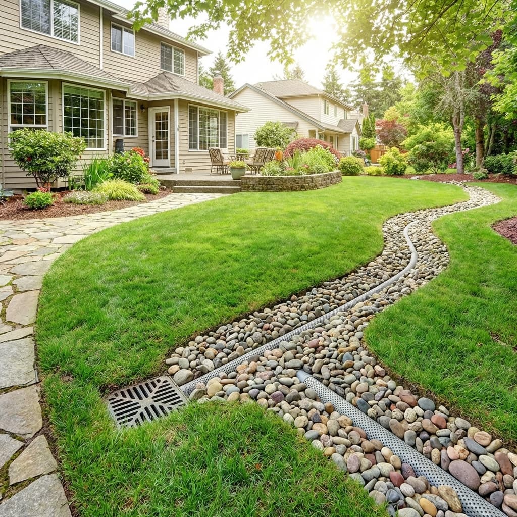 Yard & Exterior Drainage Boise
