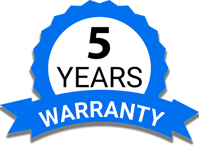 5 Year Guarantee