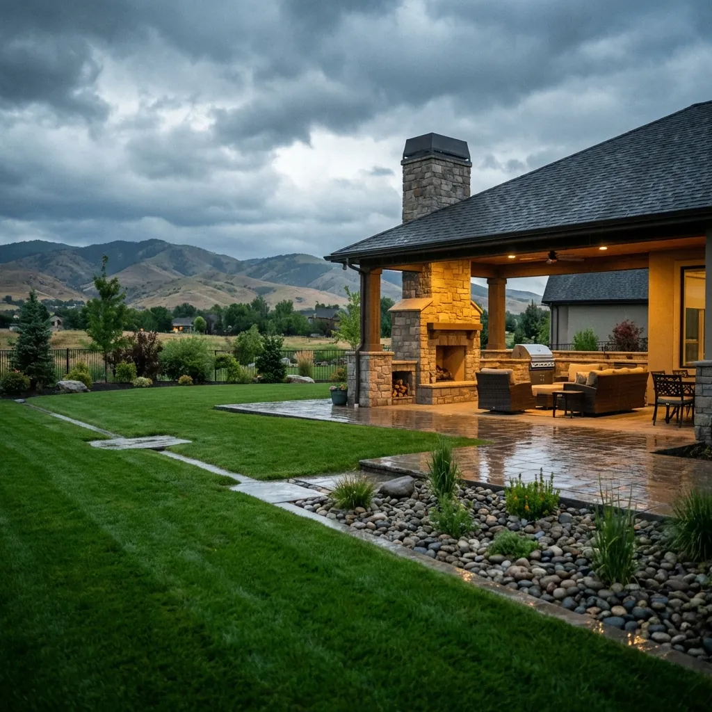 Boise Yard Drainage Guide: French Drains, Catch Basins, Grading, and Dry Wells